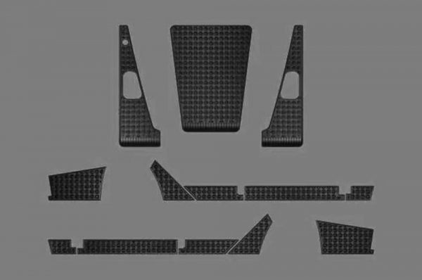 Land Rover 90/110 Chequer Plate Full Kit - Image 7